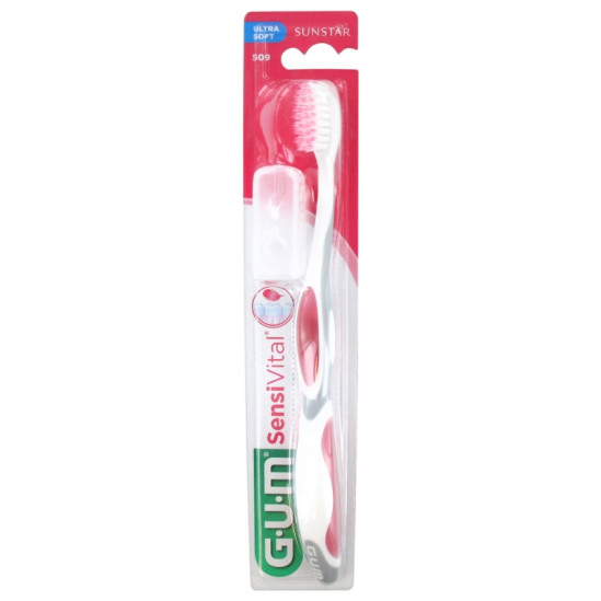 GUM Brosse à Dents Sensivital Ultra-Souple n°509