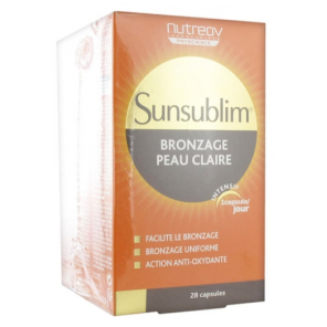 SUNSUBLIM Peaux Claires Caps Bte 3x28