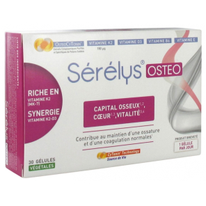 SERELYS Ostéo Gélules boite de 30