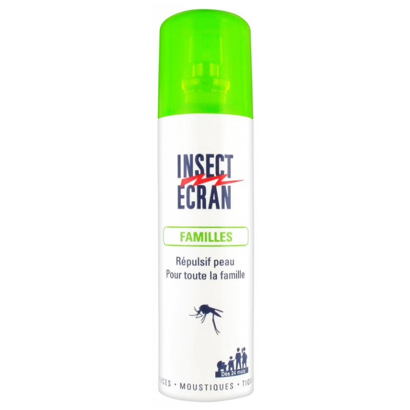 Insect Ecran Anti-moustiques Spray Famille 2X100ml