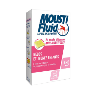 MOUSTIFLUID PATCHS BEBE/ENF BTE 24