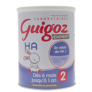 Guigoz lait 2ème âge expert ha 800g