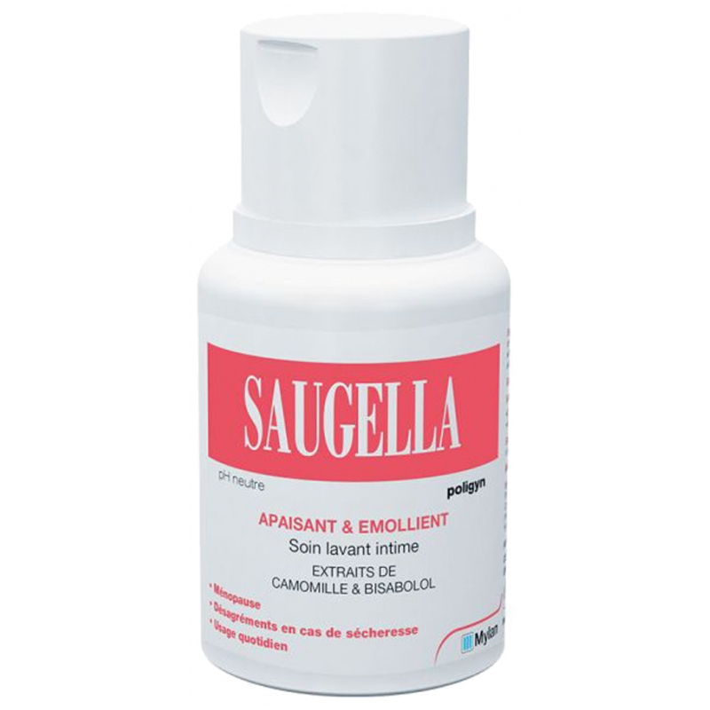 Saugella Poligyn Soin Lavant Intime 500 ml : : Hygiène et