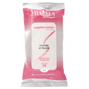 SAUGELLA Poligyn Intime Lingettes paquet de 15