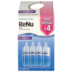 Renu Mps Solution Multifonctions Formule Clasique 4 X 360ml 