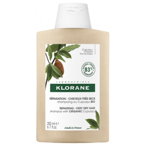 KLORANE Shampoing Réparateur au Beurre de Cupuaçu Bio 200ML