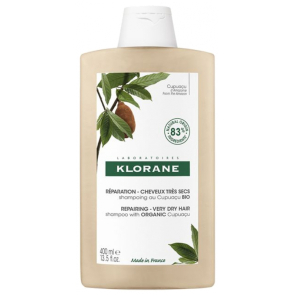 KLORANE Shampoing Réparateur au Beurre de Cupuaçu Bio 400ML