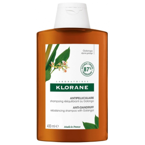 KLORANE Shampoing Antipelliculaire au Galanga 400ML