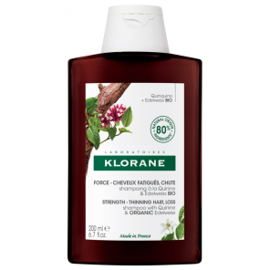 KLORANE SHP 200ML QUININE-EDELWEISS BIO