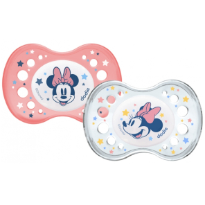 Dodie sucette A74 duo minnie +18 mois 