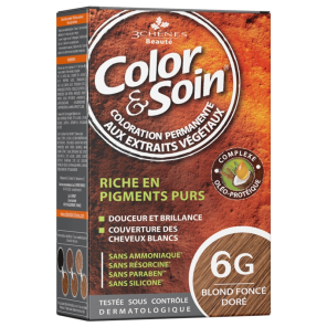 3 CHENES Colors&Soin Coloration Blond Foncé 6G