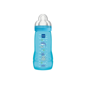 Mam biberon 2ème âge cirque turquoise, 330ml