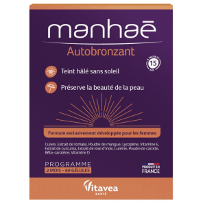 MANHAE AUTOBRONZANT 60 GELULES