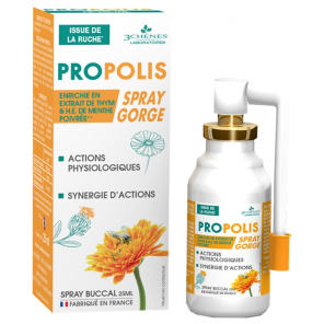 3 Chênes Propolis Spray Gorge 25ml