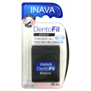 INAVA Dentofil Black Fil Dentaire 50M