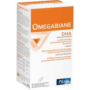 PILEJE Omegabiane DHA Capsules boite de 80