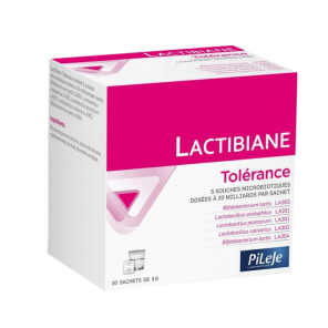 PILEJE Lactibiane Tolérance Sachets boite de 30