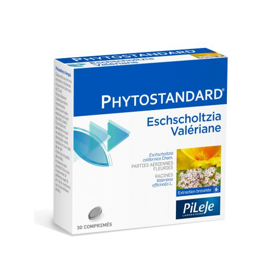 PILEJE Phytostandard Eschscholtzia-Valériane Comprimés boite de 30