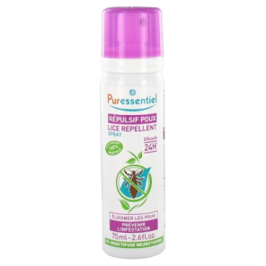 PURESSENTIEL Spray Répulsif Poux 75ML