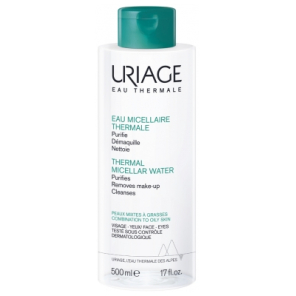 URIAGE Eau Micellaire Thermale Peaux Mixtes à Grasses 500ML