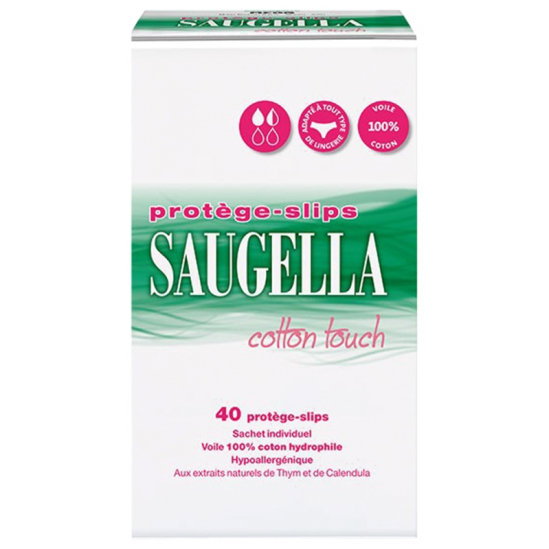 SAUGELLA Cotton Touch Protège-Slips boite de 40