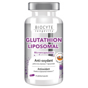 BIOCYTE Glutathion Liposomal Gélules boite de 30