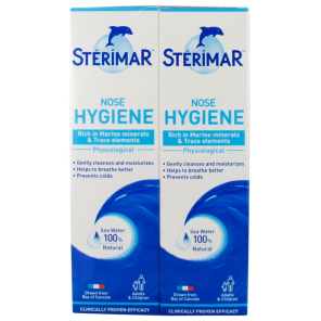 STERIMAR Spray Nez Hygiène 2x100ML