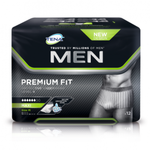 TENA MEN NIV 4 PREMIUM FIT M PAQ 12