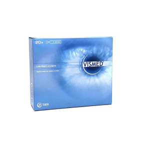 Vismed lubrifiant oculaire 20 doses