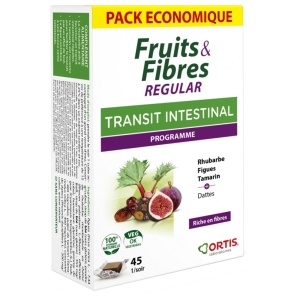 ORTIS FRUITSampFIBRES REGULAR CUBE BTE 45