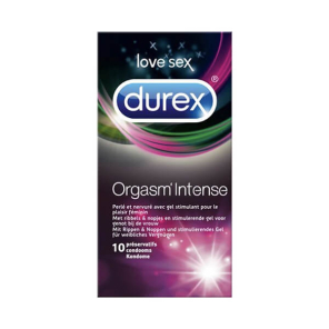DUREX PRESERV ORGASM INTENSE X10