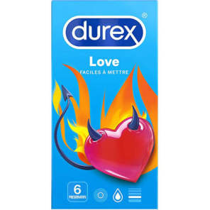 DUREX Love Préservatifs boite de 6