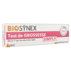 BIOSYNEX Test de Grossesse Simply boite de 1