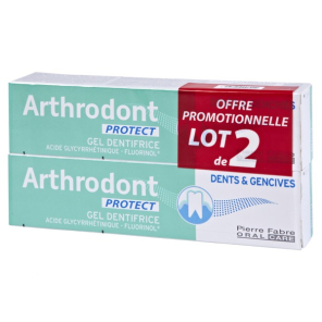 Arthrodont protect gel dentifrice 2 x 75ml