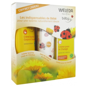 WELEDA Coffret Baby Les Indispensables de Bébé