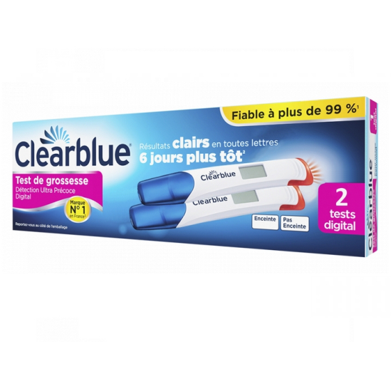 CLEARBLUE TEST GROSS PRECOCE DIG BTE 2