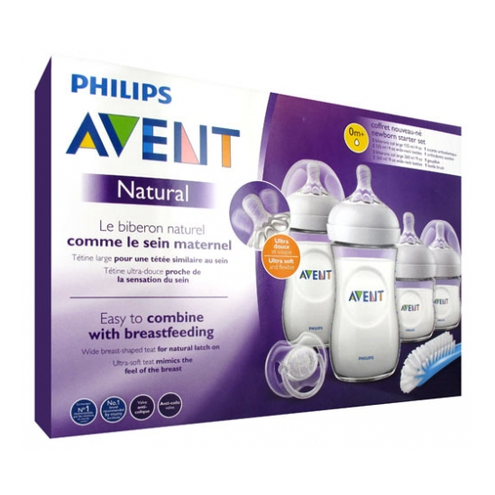 Coffret de Naissance Biberon Natural AVENT, Vente en ligne de