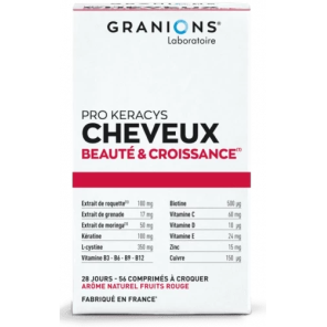 GRANIONS Pro Keracys Cheveux Beauté et Croissance Boite de 56 Comprimés