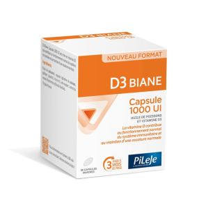 PILEJE D3 Biane 90 Capsules