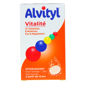 ALVITYL Vitalité 30 Comprimés Effervescents