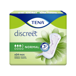 TENA DISCREET NORMAL PAQ 24