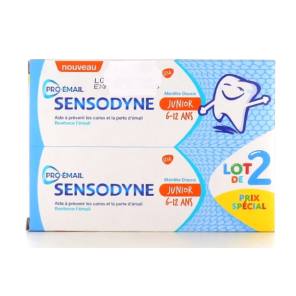 SENSODYNE Junior Pro-émail Dentifrice 6-12 ans