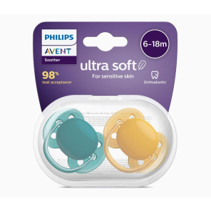 AVENT Ultra Soft Tétine 6-18 mois Physiologique - Silicone