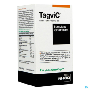 Nhco tagvic stimulant dynamisant 56 gélules