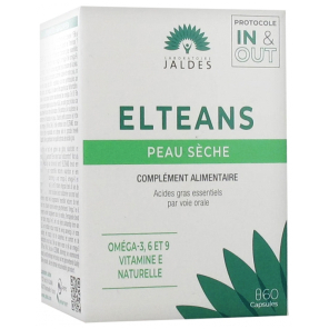 JALDES Elteans Peau Sèche Capsules boite de 60