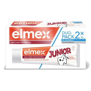 ELMEX Dentifrice Anti-Caries Professional Junior 2x75ml