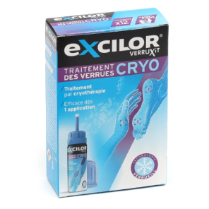 EXCILOR Verruxit Traitement des Verrues par Cryothérapie 50ML