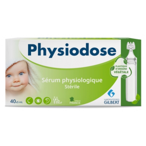 PHYSIODOSE Sérum Physiologique Végétal Doses 5ML boite de 40