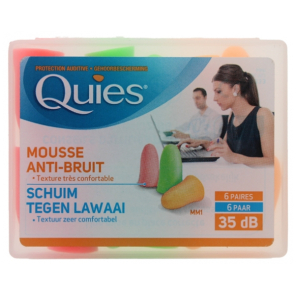 QUIES Mousse Anti-Bruit Boite de 12