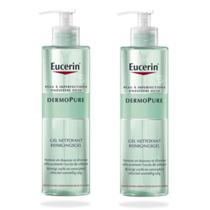 EUCERIN Dermopure Gel Nettoyant Peaux à Imperfections 2x400ML